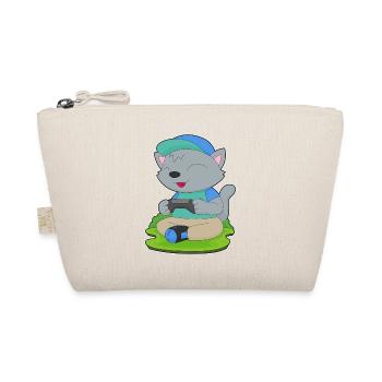 Cat Gamer Controller - Organic Pouch - nature - Front