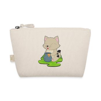 Katze Honig - Bio-Täschchen - Natur - Vorne