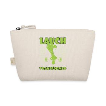 Weightlifter LEEK TRANSFORMED Funny - Organic Pouch - nature - Front