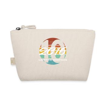 10th Birthday 2016 Boys and Girls Gift - Organic Pouch - nature - Front