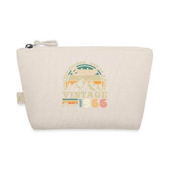 1966 Vintage Retro Geburtstagsgeschenk - Bio-Täschchen - Natur - Vorne