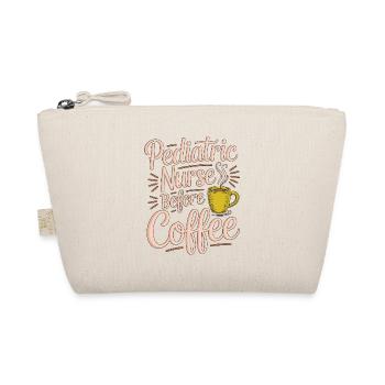 Infirmière pédiatrique avant les enfants Infirmière Amante du café - Trousse biologique - nature - Devant