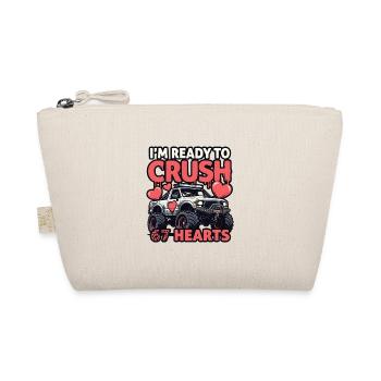 Monster Truck écrasant 67 cœurs Valentine - Trousse biologique - nature - Devant