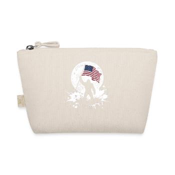 Bigfoot Lune Bigfoot patriotique drôle pour le 4e anniversaire - Trousse biologique - nature - Devant