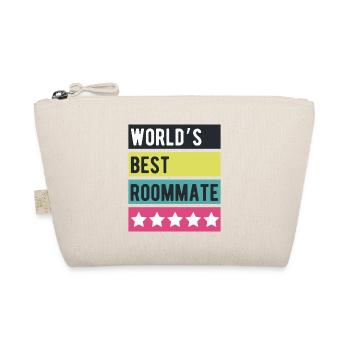 Stars rétro du meilleur colocataire du monde - Trousse biologique - nature - Devant