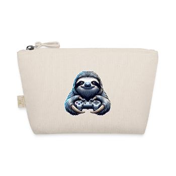 Gaming Sloth - Organic Pouch - nature - Front