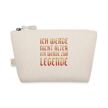 40th & 50th Birthday Legend 60th & 70th Birthday - Organic Pouch - nature - Front