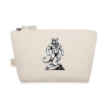 Hiking Hikers Mountaineers Mountain Nature Leopard - Organic Pouch - nature - Front
