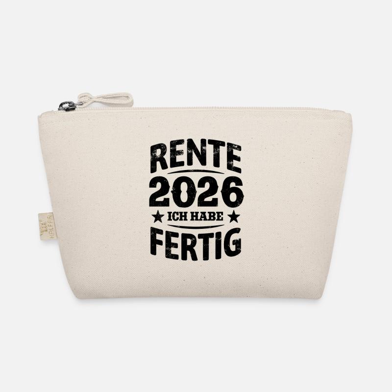 Pension 2026 | I've finished - Pension Rentner Organic Pouch