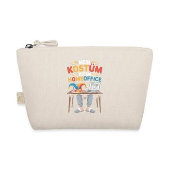 Costume is in the home office carnival carnival office - Organic Pouch - nature - Front