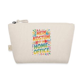 Costume is in the home office carnival carnival office - Organic Pouch - nature - Front