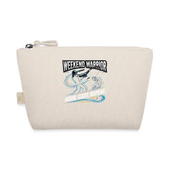 Weekend Warrior Hook Cast Repeat Angler - Bio-Täschchen - Natur - Vorne