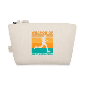 Coureur de marathon Running Run Arme Of Stress - Trousse biologique - nature - Devant