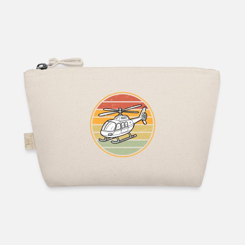 Hélicoptère Rétro Vintage Trousse biologique