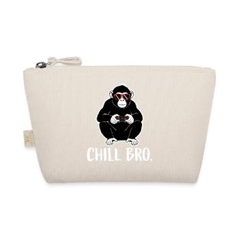 Chill monkey with controller - Organic Pouch - nature - Front