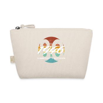 80th Birthday 1946 Gift for Men and Women - Organic Pouch - nature - Front