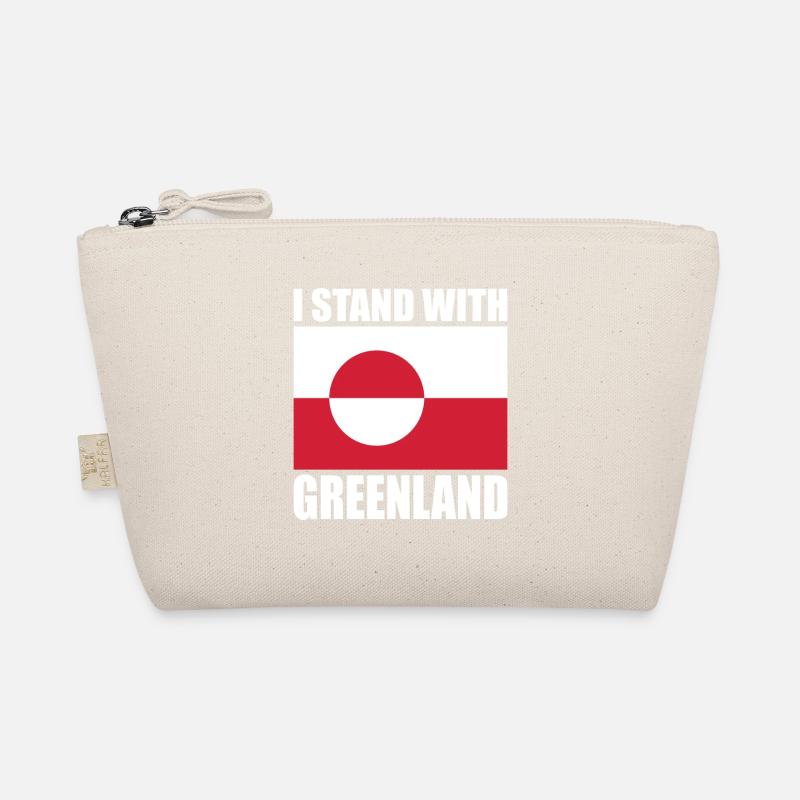 I Stand With Greenland Bio-Täschchen