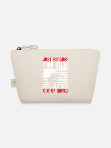 Old But Not Out Of Range - Organic Pouch - nature - Front