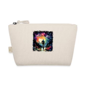Mountain Bike Retro - Organic Pouch - nature - Front