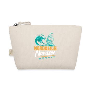 North Sea Holiday NORDDEICH OSTHOLSTEIN Fun - Organic Pouch - nature - Front