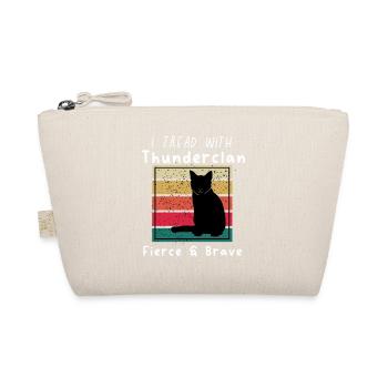 ThunderClan Pride-Krieger Katzen – Retro-Vintage - Bio-Täschchen - Natur - Vorne