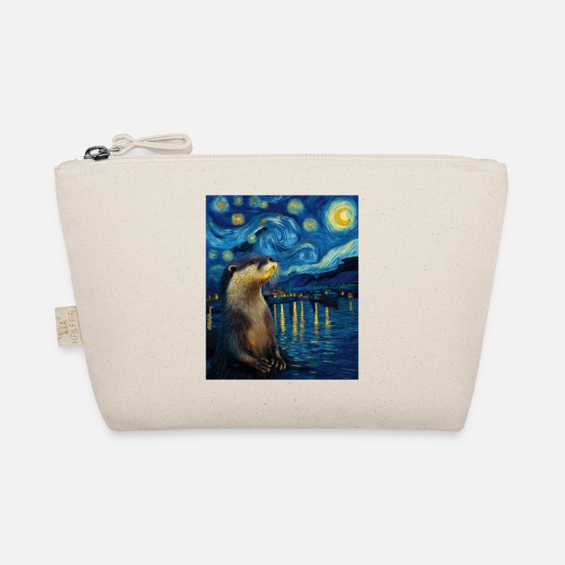 Otter Van Gogh Bio-Täschchen