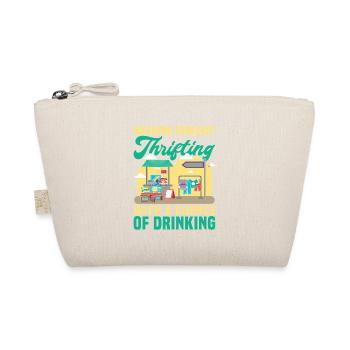 Thrift Shopper Weekend Forecast Thrift Store - Organic Pouch - nature - Front