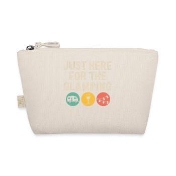 Just Here for the Glamping - Organic Pouch - nature - Front