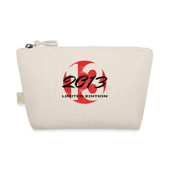 13th Birthday 2013 Boys and Girls Gift - Organic Pouch - nature - Front