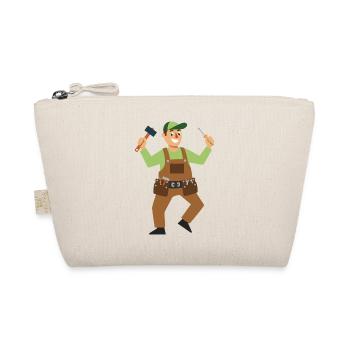 Working Hero Craftsman - Organic Pouch - nature - Front
