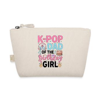 K-Pop Papa de la Fille d’Anniversaire - Trousse biologique - nature - Devant