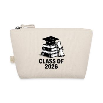 CLASS OF 2026 Graduates Studies Abitur - Organic Pouch - nature - Front