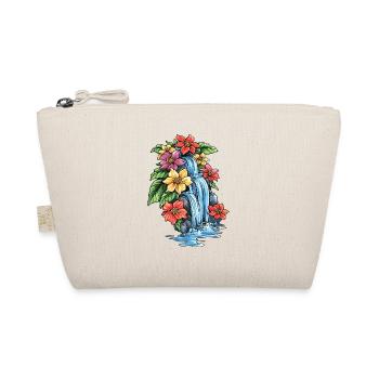 Tropical Waterfall Hibiscus - Organic Pouch - nature - Front