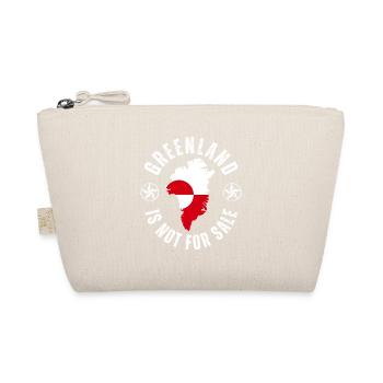 Greenland is not for Sale Funny Epic Design - Bio-Täschchen - Natur - Vorne