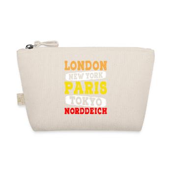 North Sea Holidays LONDON NEW YORK PARIS TOKYO - Organic Pouch - nature - Front