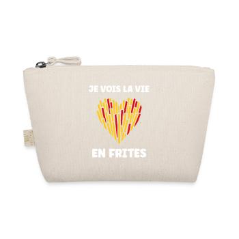 I See Life In Fries - Organic Pouch - nature - Front
