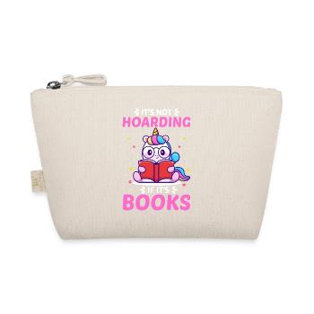 Lesen Bücher Einhorn - Bio-Täschchen - Natur - Vorne