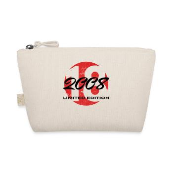 18th Birthday 2008 Boys and Girls Gift - Organic Pouch - nature - Front