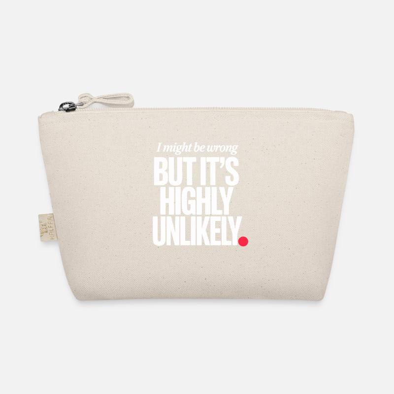 Might Be Wrong But Highly Unlikely Besserwisser Bio-Täschchen