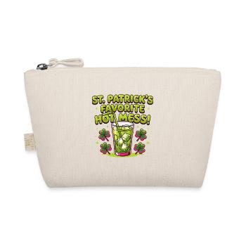 St Patricks Favorite Hot Mess - Organic Pouch - nature - Front