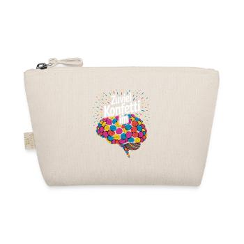 Carnival Costume Too Much Confetti in the Brain - Organic Pouch - nature - Front