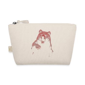Grizzly Bear Randonnée Camping Ours brun vintage - Trousse biologique - nature - Devant