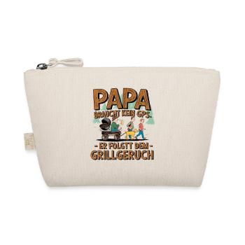 Papa n’a pas besoin de GPS, il suit l’odeur du barbecue - Trousse biologique - nature - Devant