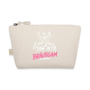 Groom T-Shirt Bachelor Party Men Bachelor Party - Organic Pouch - nature - Front