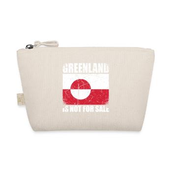 Greenland Is Not For Sale - Organic Pouch - nature - Front