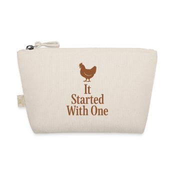 Chicken mathematics too many chickens in the - Organic Pouch - nature - Front