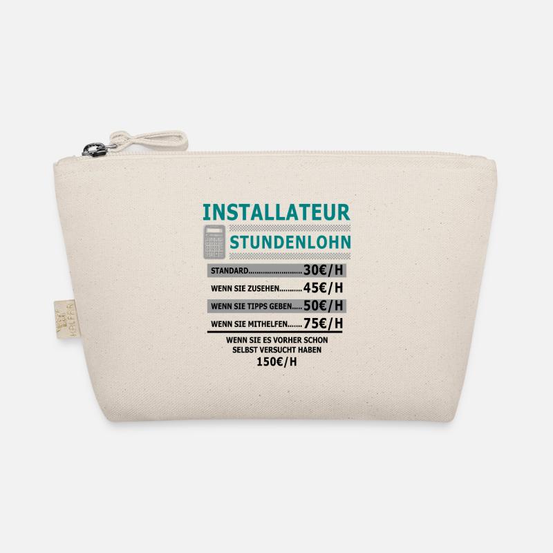Plumber hourly wage Organic Pouch