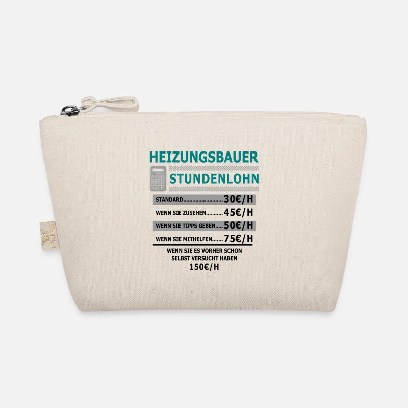 Hourly wage heating engineer Organic Pouch