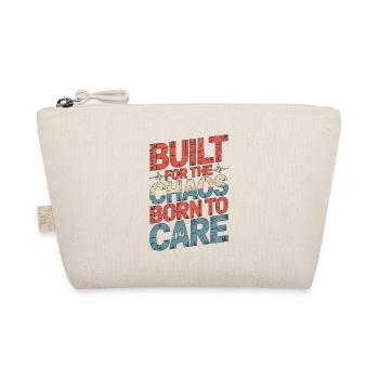 ER Nurse Built For The Chaos Healthcare Worker - Organic Pouch - nature - Front