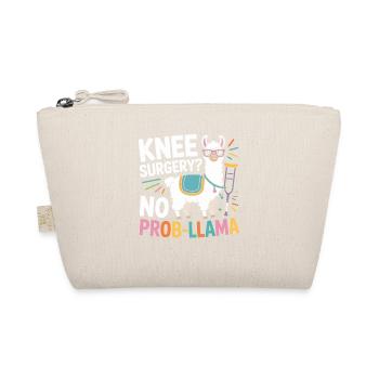 Knee Surgery? No Prob Lama - Organic Pouch - nature - Front